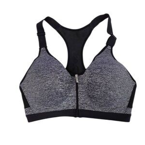 Victoria's Secret Front Close Sports Bra, High Impact, Supportive, Size 34D